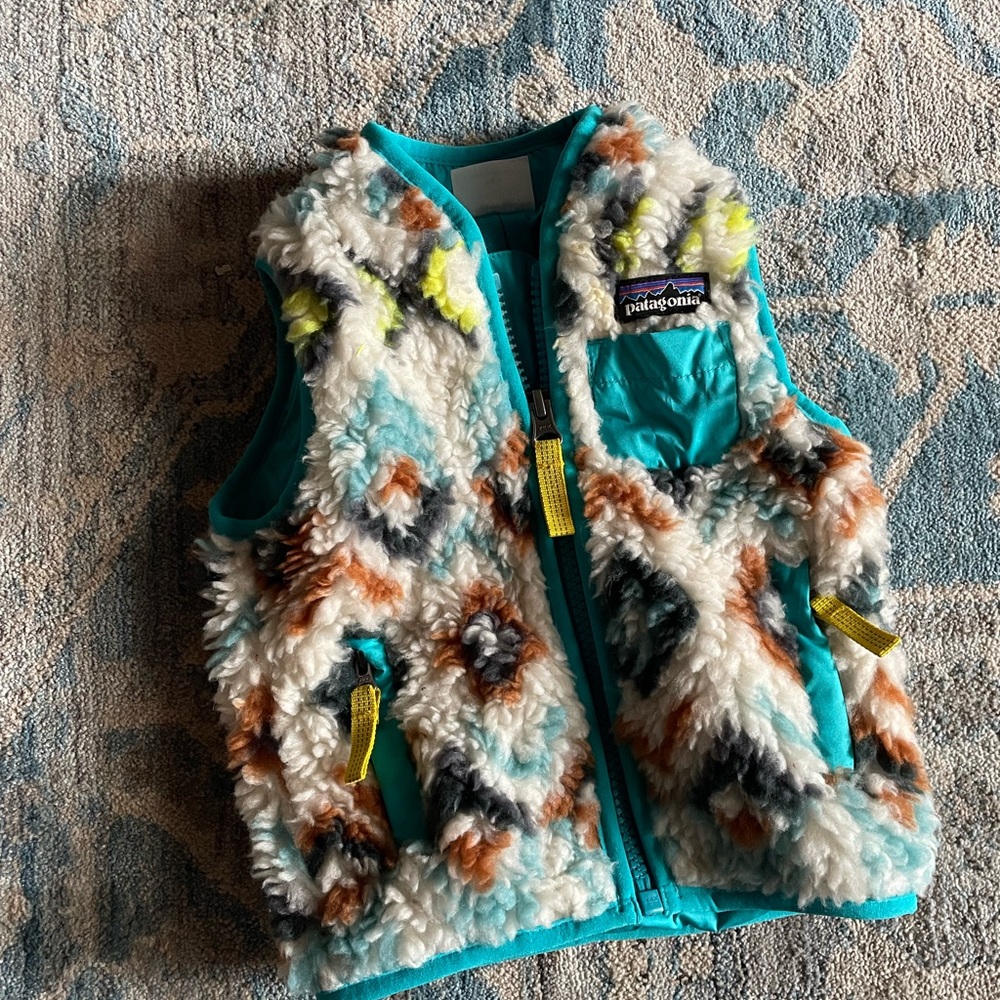 Patagonia infant retro fleece vest